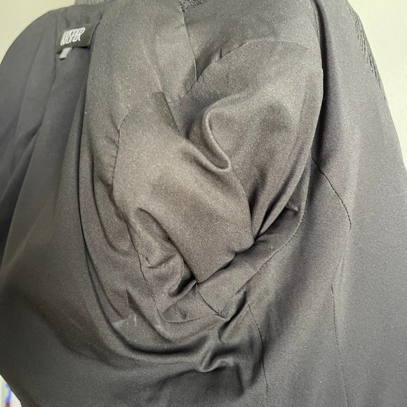 Black Textured Jacket Blazer Kasper Traditional Luxe - Picture 13 of 16